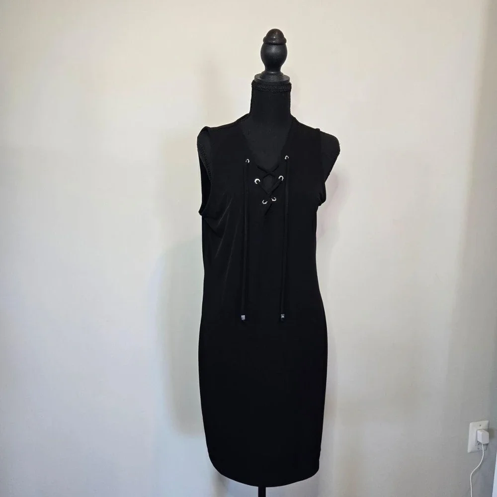 Michael Kors Black Sleeveless Dress Size M